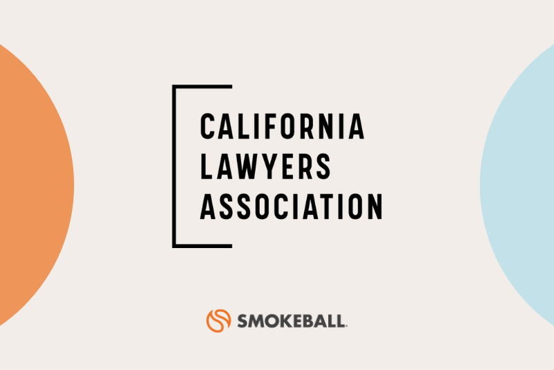 Announcing New Member Benefit Partnership Smokeball and the California Lawyers Association